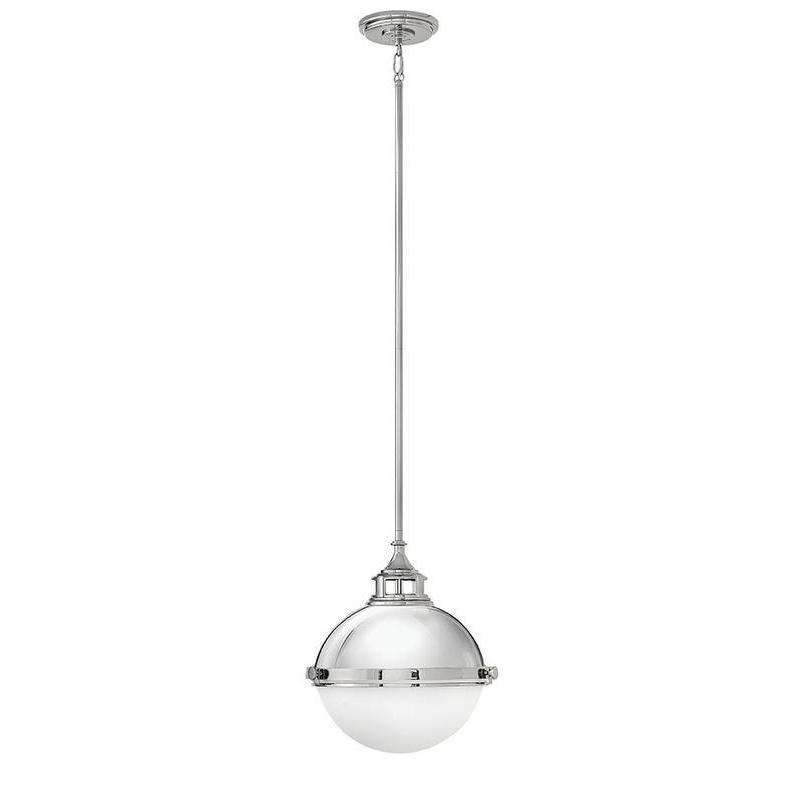 Pendant Fletcher Polished Nickel-Hinkley Lighting-STOCKR-4834PN-Pendants-1-France and Son