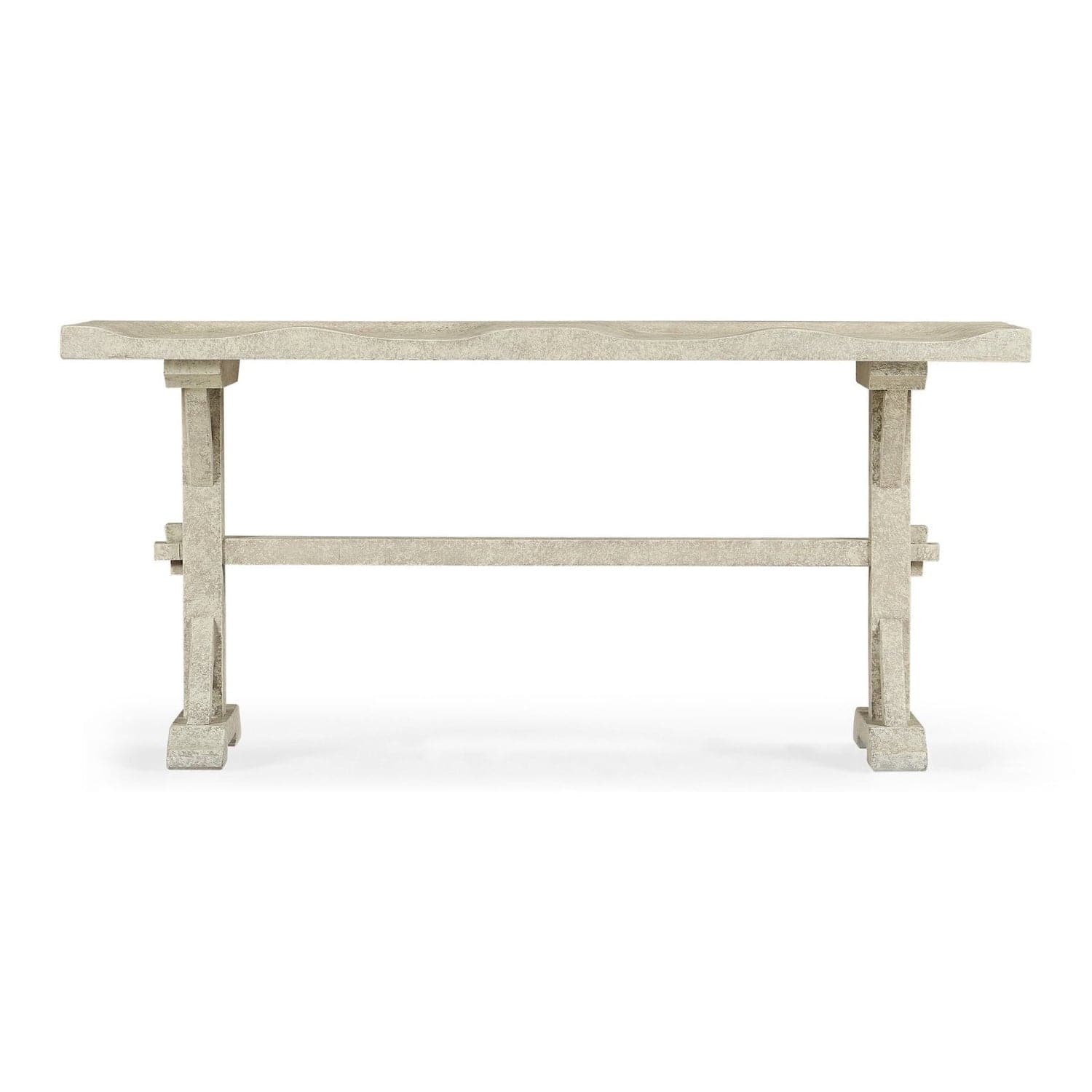 Topped Bench-Jonathan Charles-JCHARLES-491088-DTM-BenchesMedium Driftwood-7-France and Son