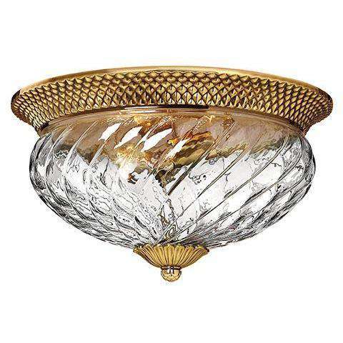 Bath Plantation Flush Mount Burnished Brass-Hinkley Lighting-HINKLEY-4881BB-Bathroom Lighting-1-France and Son