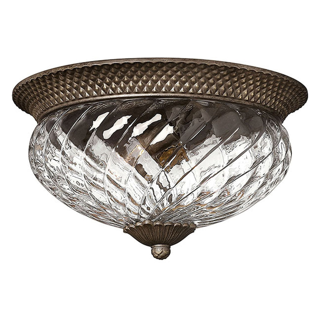 Bath Plantation Flush Mount Burnished Brass-Hinkley Lighting-HINKLEY-4881PZ-Bathroom LightingPearl Bronze-3-France and Son