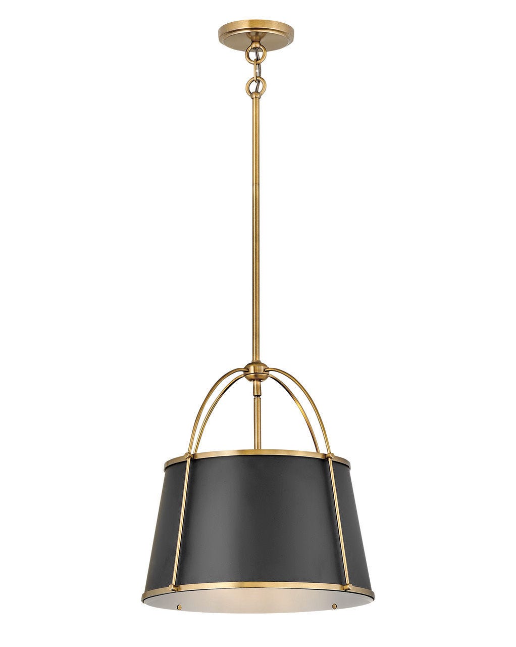 Clarke Medium Pendant-Hinkley Lighting-HINKLEY-4894WS-ChandeliersWarm Brass-3-France and Son