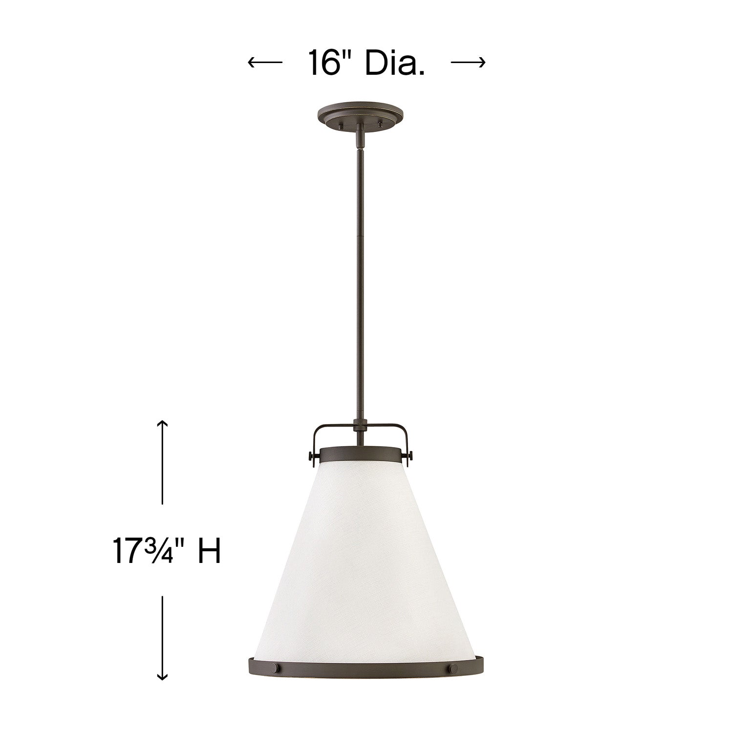 Medium Pendant Lexi-Hinkley Lighting-HINKLEY-4993LCB-PendantsLacquered Brass-8-France and Son