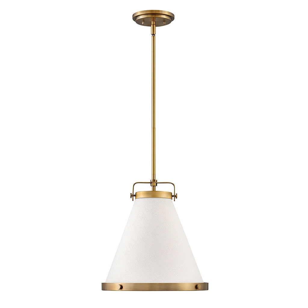 Lexi Small Pendant-Hinkley Lighting-HINKLEY-4997LCB-PendantsLacquered Brass-1-France and Son