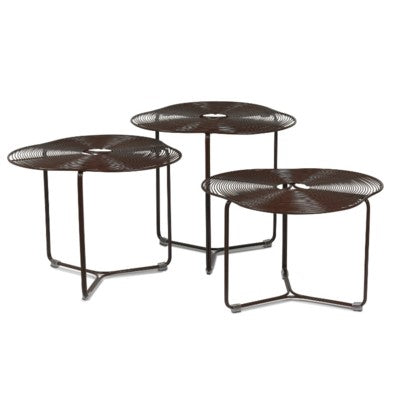 Cote Cocktail Table - Set of 3-Oggetti-OGGETTI-49-COTE/3/MNK-Side TablesMonk's Rose-2-France and Son