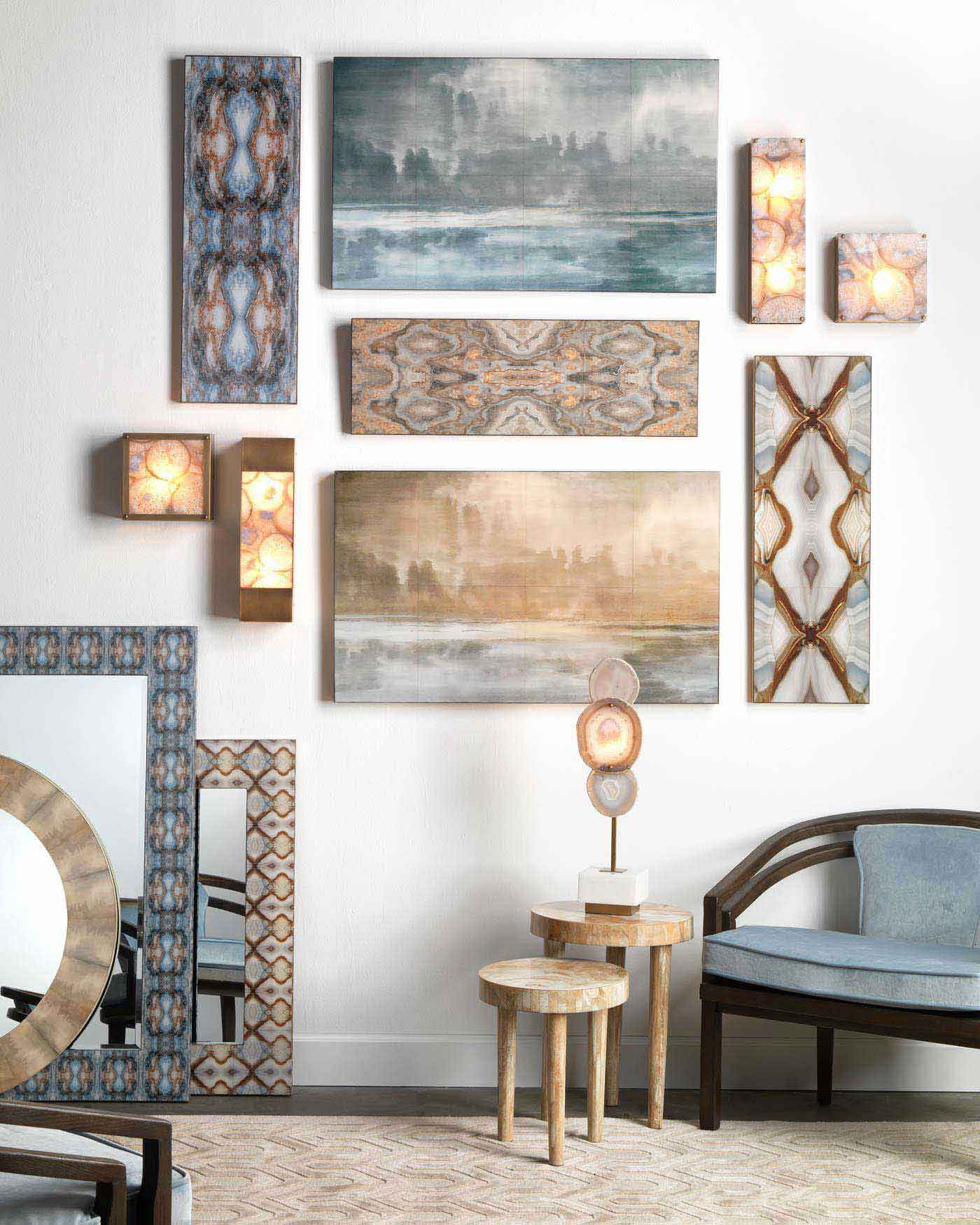 Adeline Square Wall Sconce-Jamie Young-JAMIEYO-4ADEL-SQAB-Outdoor Wall Sconces-2-France and Son