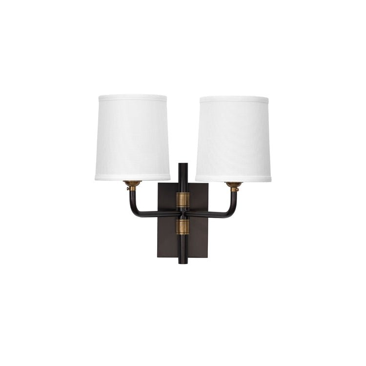 Lawton Double Arm Wall Sconce-Jamie Young-JAMIEYO-4LAWT-DBOB-Wall Lighting-1-France and Son