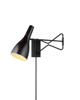 Lenz Swing Arm Wall Sconce - Bronze-Jamie Young-JAMIEYO-4LENZ-SCOB-Wall Lighting-3-France and Son