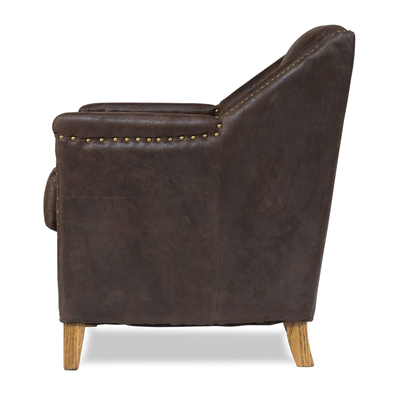 Granville Leather Chair-SARREID-SARREID-29607-Lounge Chairs-4-France and Son