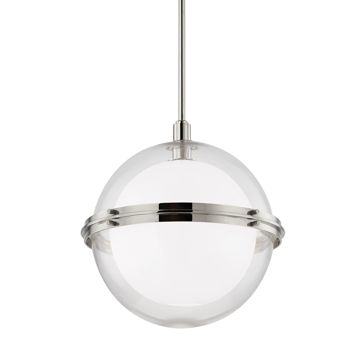 Northport Pendant Medium-Hudson Valley-HVL-6518-PN-PendantsPolished Nickel-3-France and Son