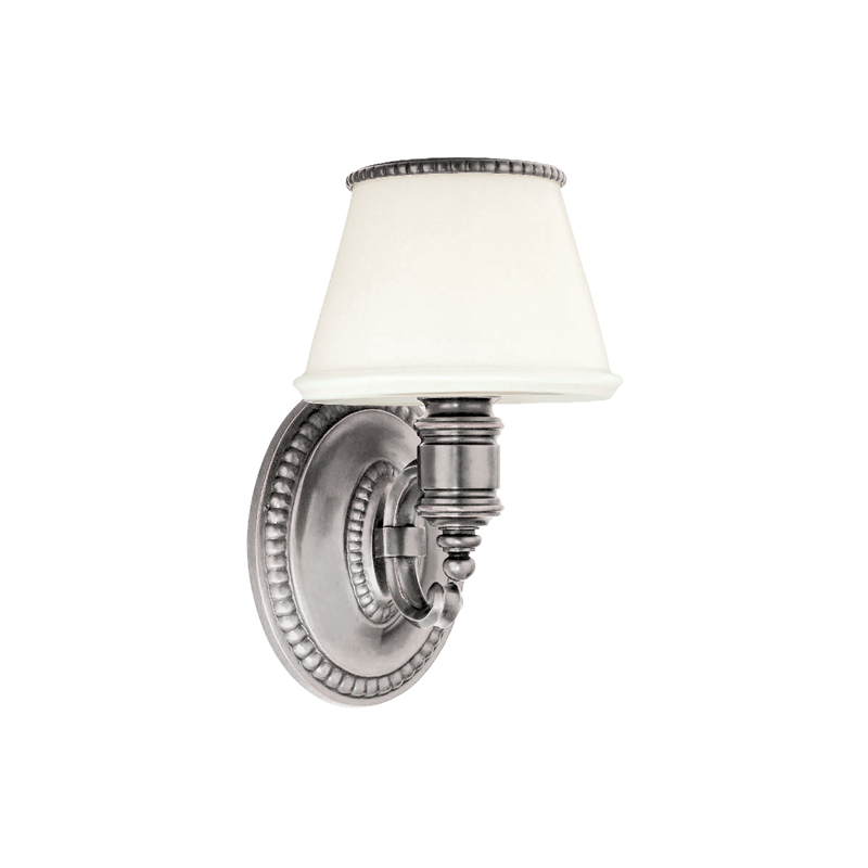 Richmond 1 Light Bath Bracket-Hudson Valley-HVL-4941-PN-Bathroom LightingPolished Nickel-2-France and Son