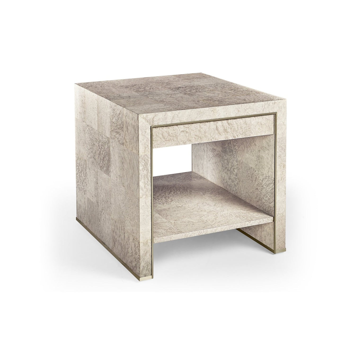 Skookumchuck Madrona Burl End Table-Jonathan Charles-JCHARLES-001-3-AN0-MDL-Side Tables-1-France and Son