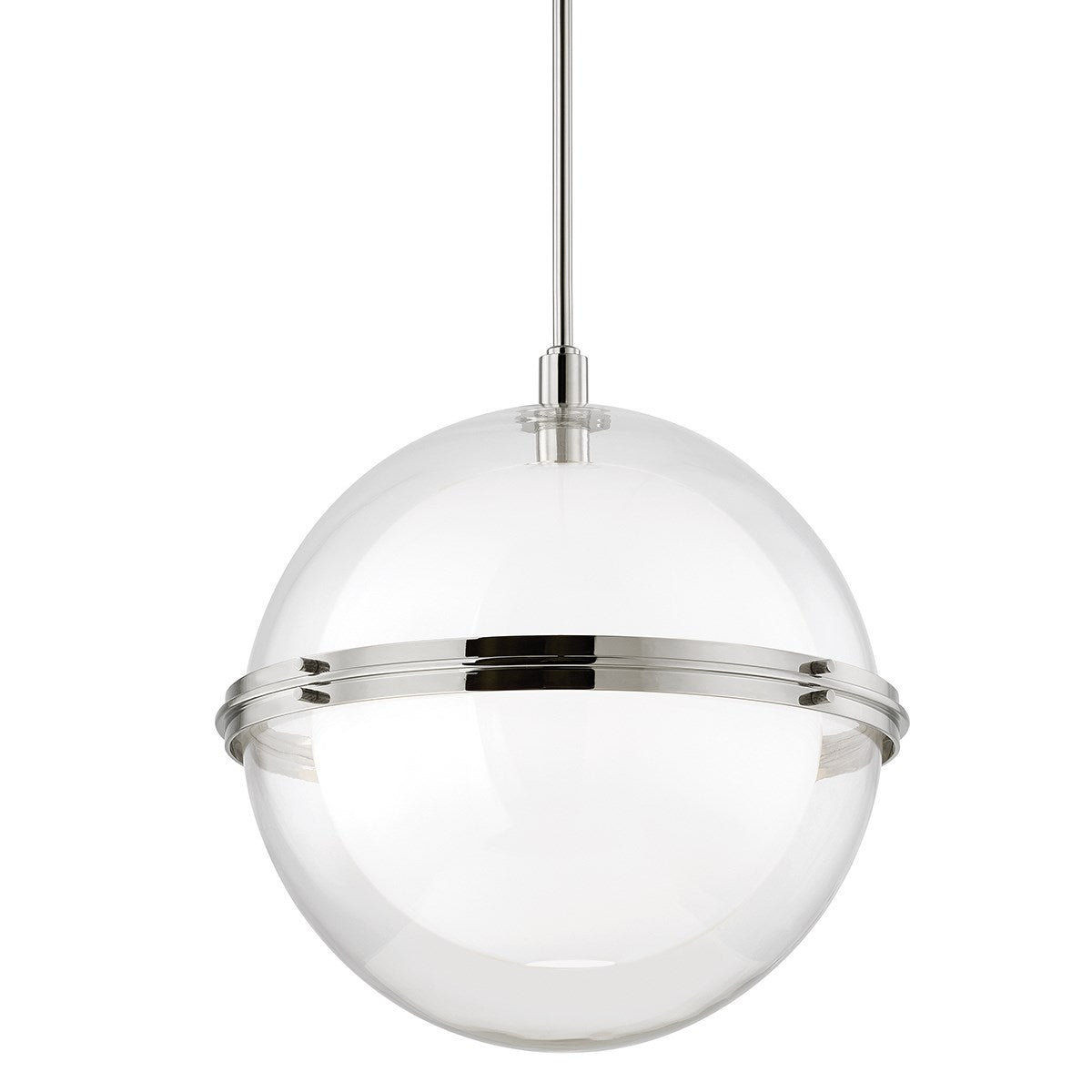 Northport Pendant Large-Hudson Valley-HVL-6522-PN-PendantsPolished Nickel-3-France and Son