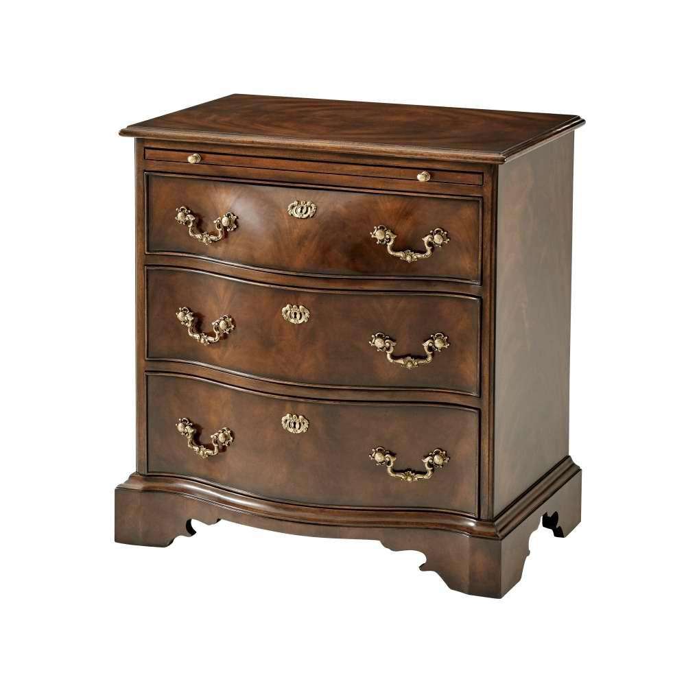 The India Silk Bedside Nightstand-Theodore Alexander-THEO-AL60030-Nightstands-1-France and Son