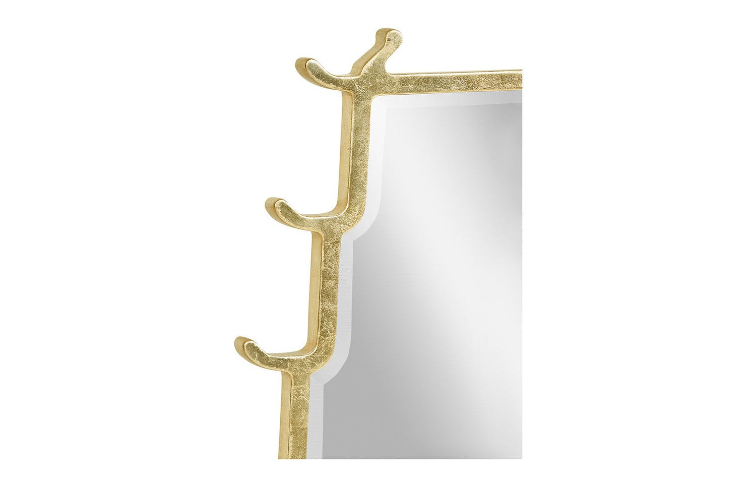 Asian Fusion Dorado Bronze Hanging Mirror-Jonathan Charles-JCHARLES-009655-AA-Mirrors-2-France and Son