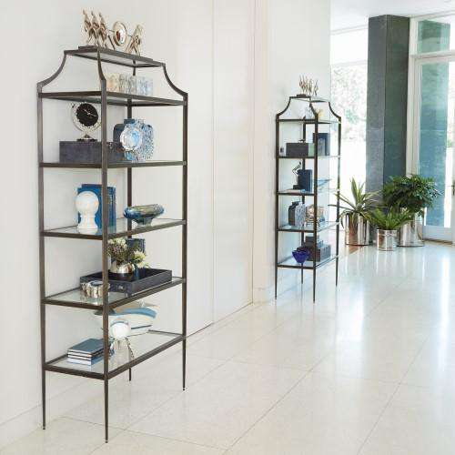 Lescot Etagere-Global Views-GVSA-9.92778-Bookcases & Cabinets-3-France and Son