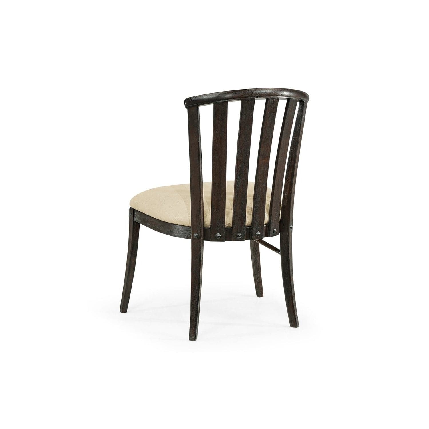 Casual Curved Back Side Chair-Jonathan Charles-JCHARLES-491047-SC-DTM-F400-Dining ChairsMedium Driftwood & Shambala-17-France and Son