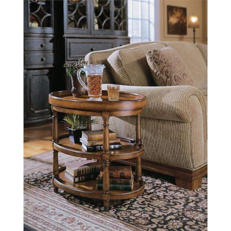 Oval Accent Table-Hooker-HOOKER-500-50-590-Side Tables-3-France and Son