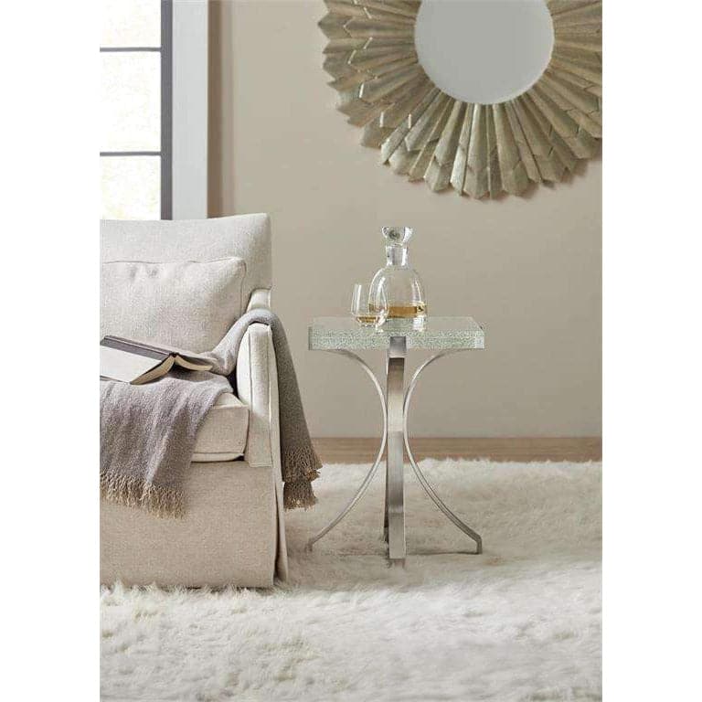 Bubble Glass Accent Table-Hooker-HOOKER-500-50-966-MTL-Side Tables-4-France and Son