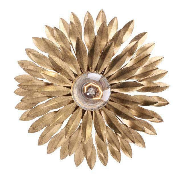 Broche 1 Light Sconce-Crystorama Lighting Company-CRYSTO-500-GA-Wall LightingAntique Gold-1-France and Son