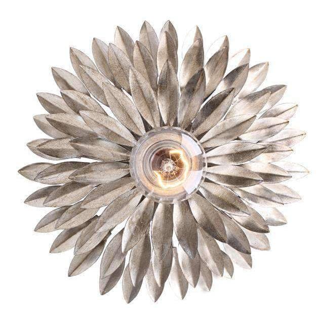 Broche 1 Light Sconce-Crystorama Lighting Company-CRYSTO-500-SA-Wall LightingAntique Silver-2-France and Son