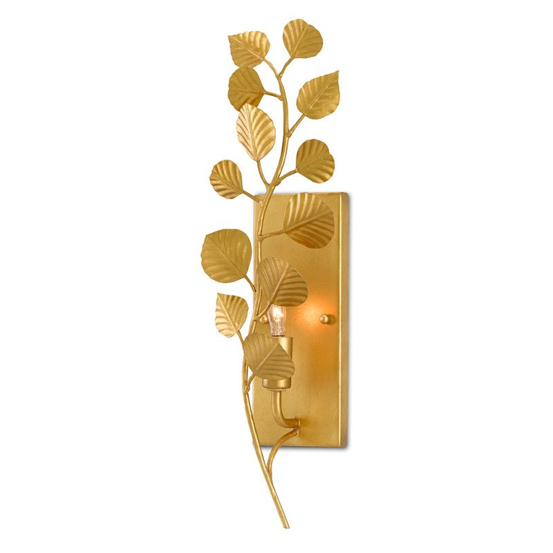 Golden Eucalyptus Wall Sconce-Currey-CURY-5000-0189-Outdoor Wall Sconces-2-France and Son