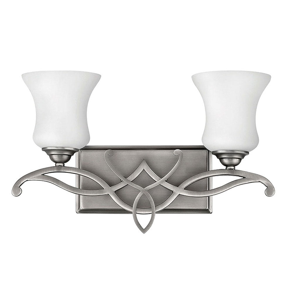 Bath Brooke - Two Light Vanity-Hinkley Lighting-HINKLEY-5002AN-Bathroom Lighting-1-France and Son