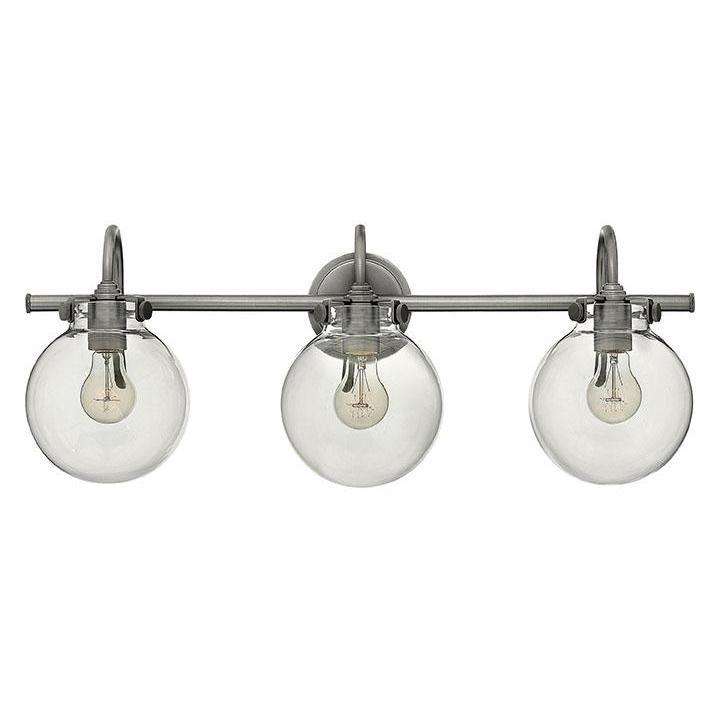 Bath Congress Bath Three Light-Hinkley Lighting-HINKLEY-50034AN-Bathroom LightingAntique Nickel-3-France and Son