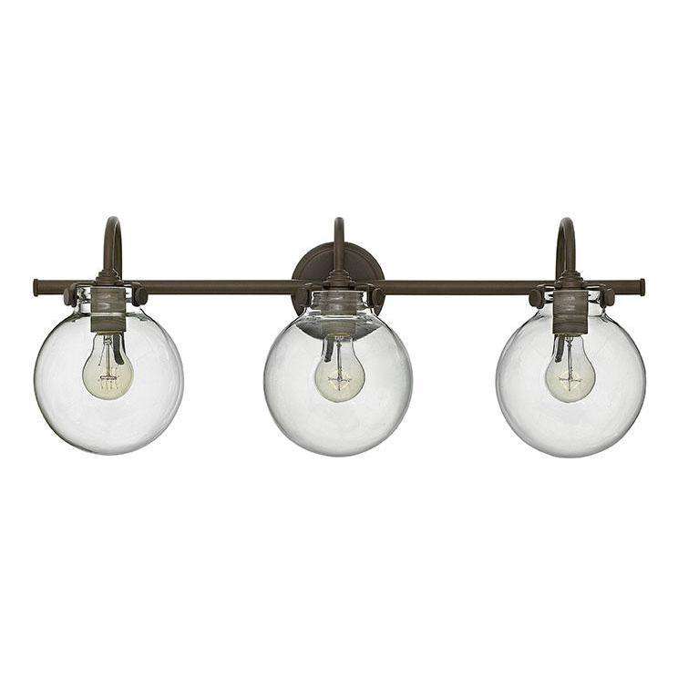 Bath Congress Bath Three Light Oil Rubbed Bronze-Hinkley Lighting-HINKLEY-50034OZ-Bathroom Lighting-1-France and Son