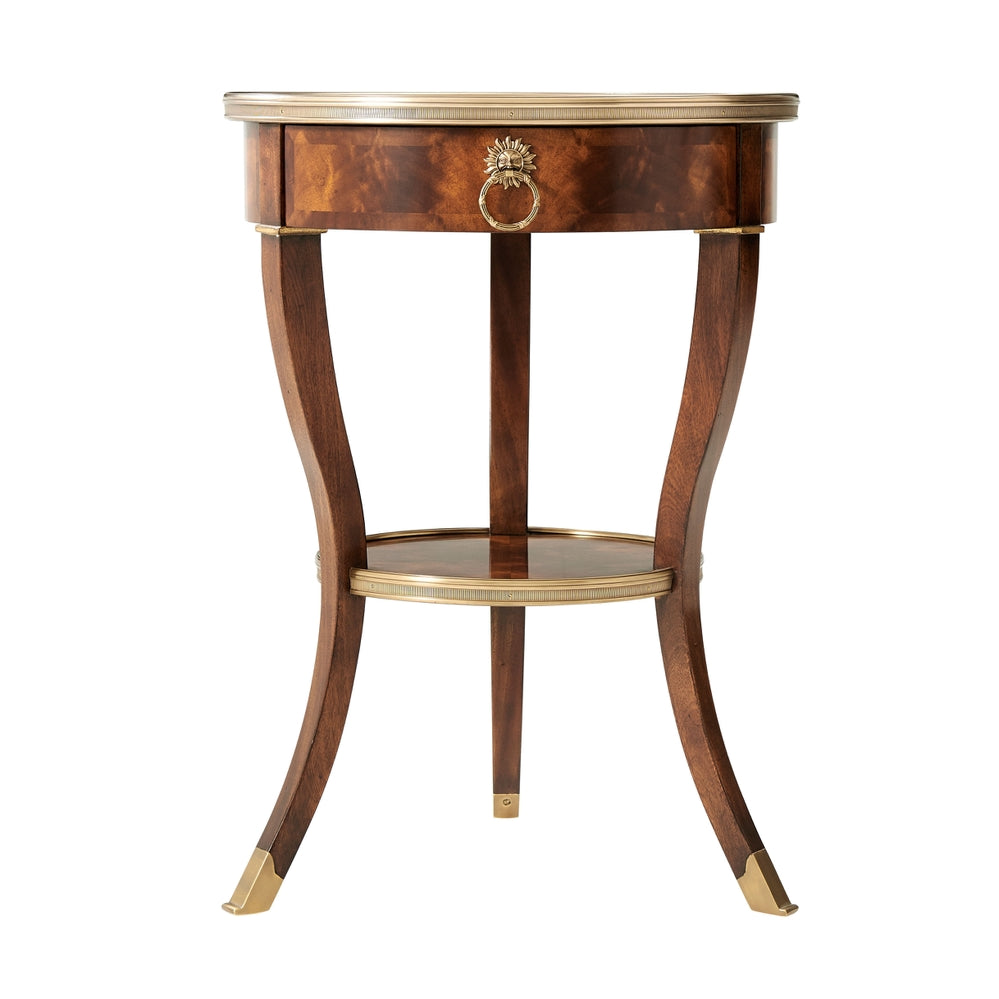 Around in Circles Side Table-Theodore Alexander-THEO-5005-355-Side Tables-4-France and Son