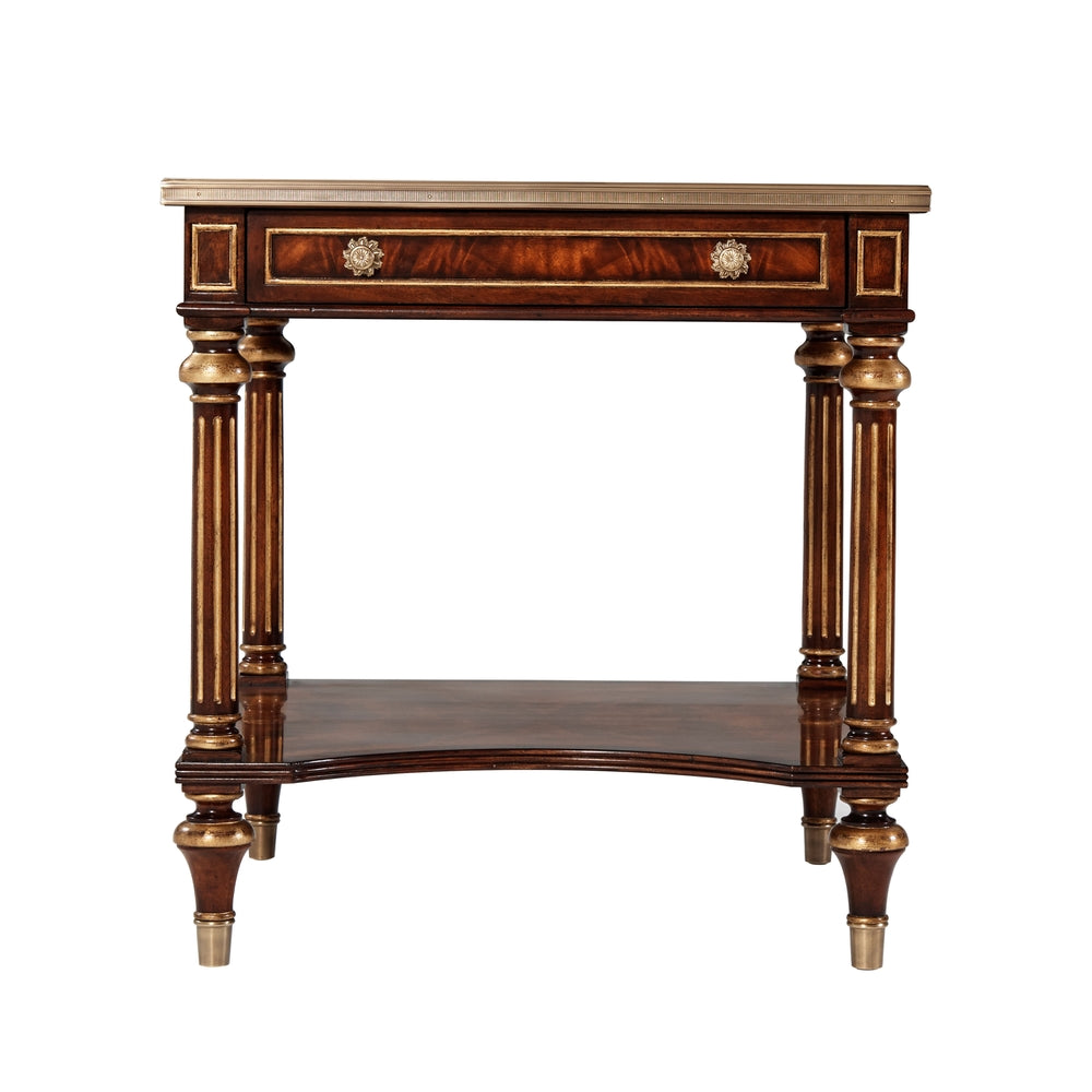 Director's Side Table-Theodore Alexander-THEO-5005-389-Side Tables-3-France and Son