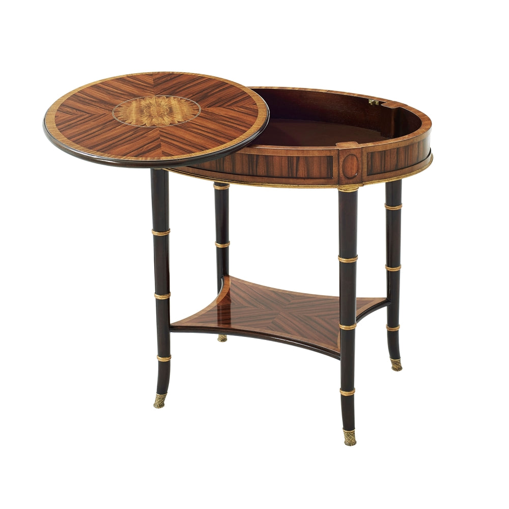 Edgeworth Side Table-Theodore Alexander-THEO-5005-867-Side Tables-2-France and Son