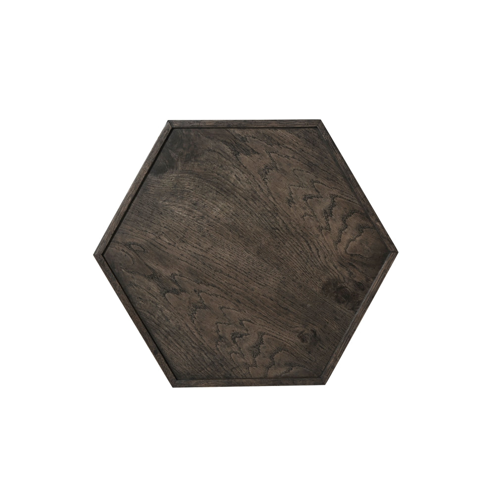 MacKay Hexagonal Accent Table-Theodore Alexander-THEO-5006-030-Side Tables-3-France and Son