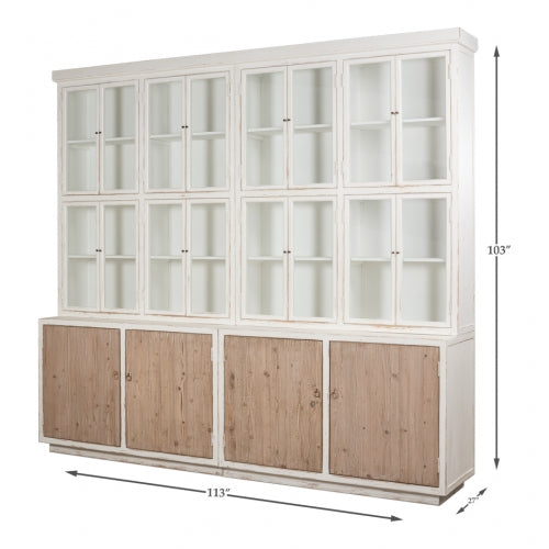 Connor Bookcase-SARREID-SARREID-53451-Bookcases & Cabinets-1-France and Son
