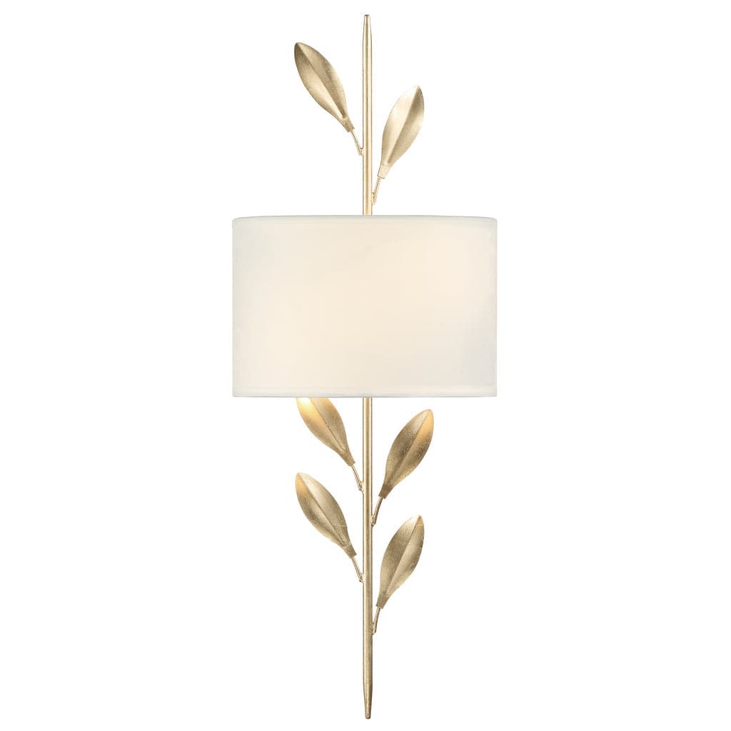 Broche 2 Light English Bronze Sconce-Crystorama Lighting Company-CRYSTO-501-GA-Wall LightingAntique Gold-4-France and Son