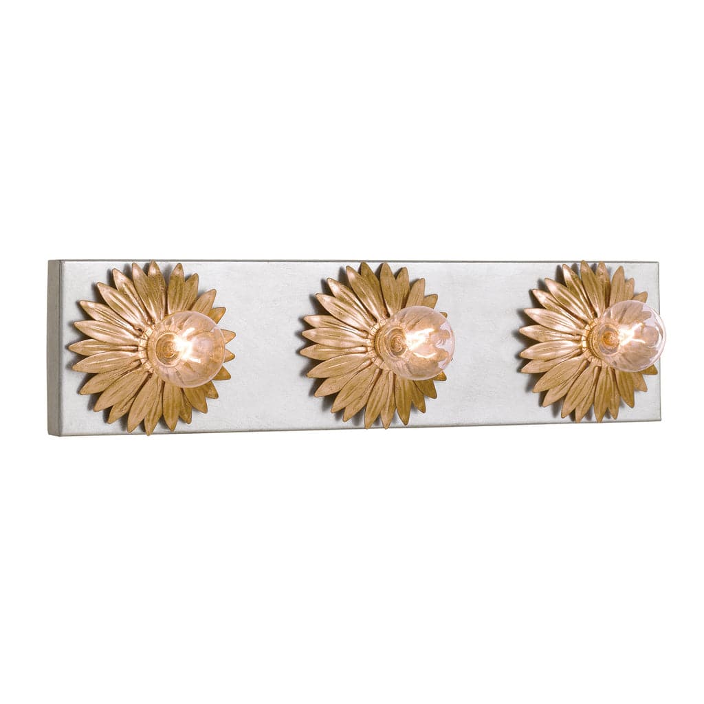 Broche 3 Light Antique Gold & Antique Silver Bathroom Vanity-Crystorama Lighting Company-CRYSTO-503-GA-SA-Bathroom Lighting-2-France and Son