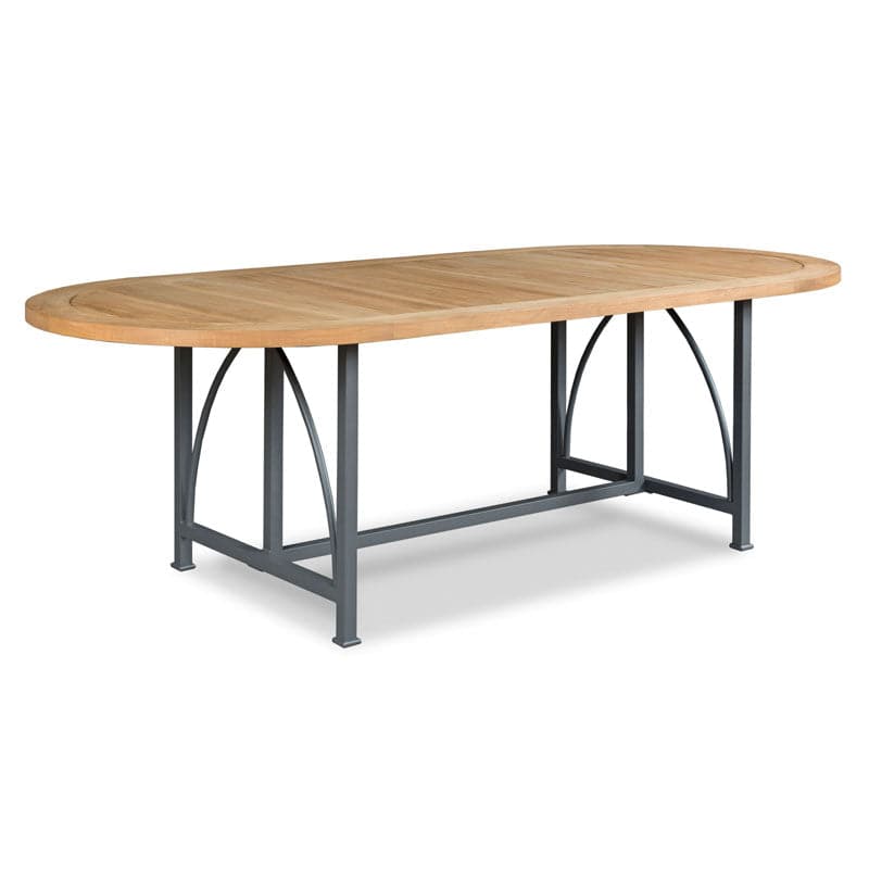 Jupiter Outdoor Dining Table-Woodbridge Furniture-WOODB-O-5038-28-Outdoor Dining Tables-1-France and Son