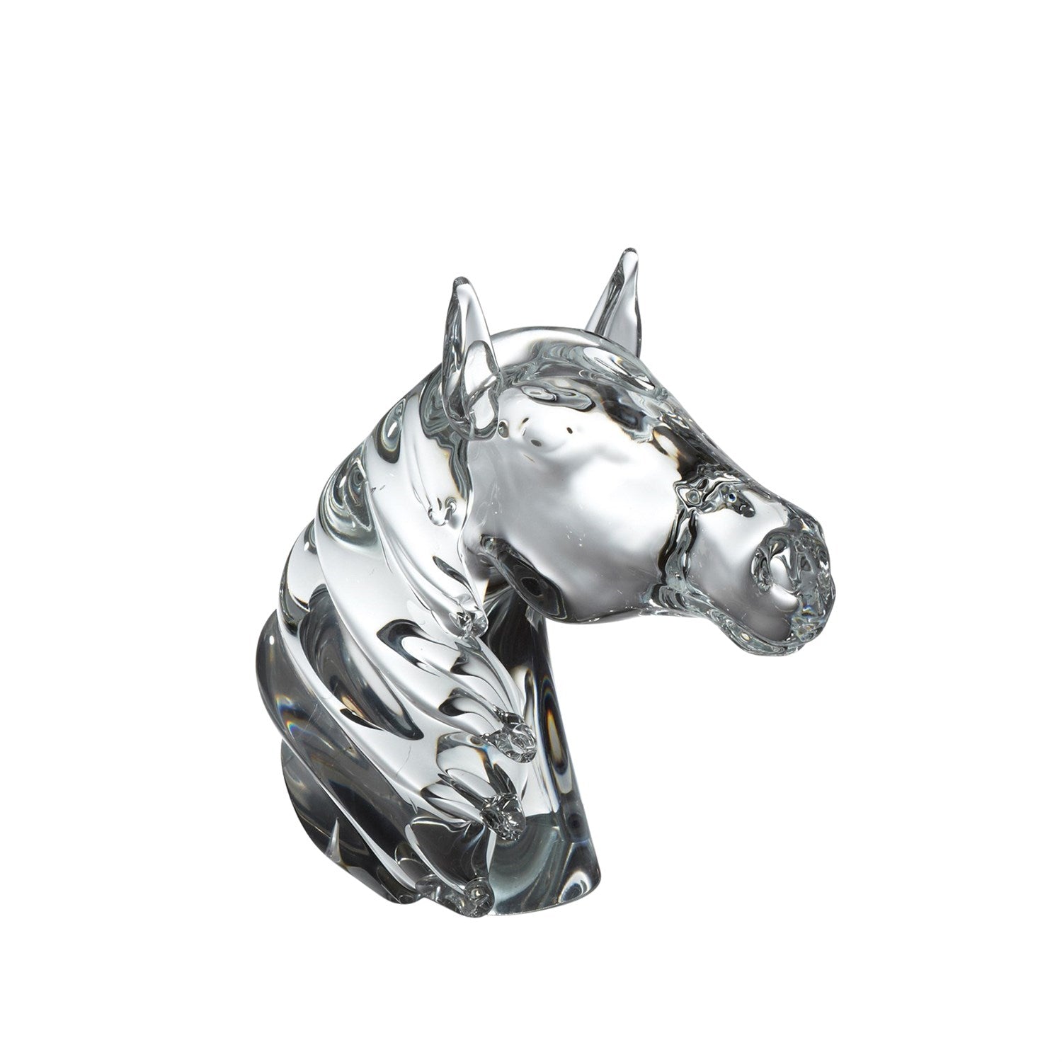 Thoroughbred Horse Head Small-Global Views-GVSA-6.60211-Decorative Objects-1-France and Son