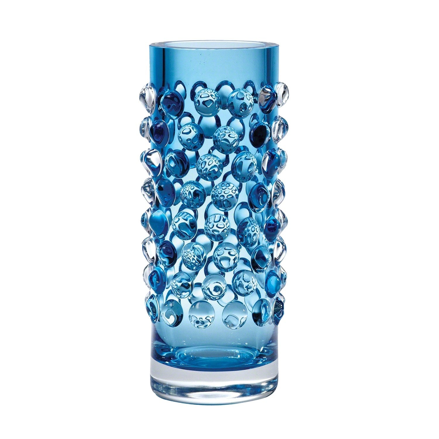 Bubble Vase By Polish Artisans-Global Views-GVSA-6.60267-VasesCylinder-Cobalt-4-France and Son