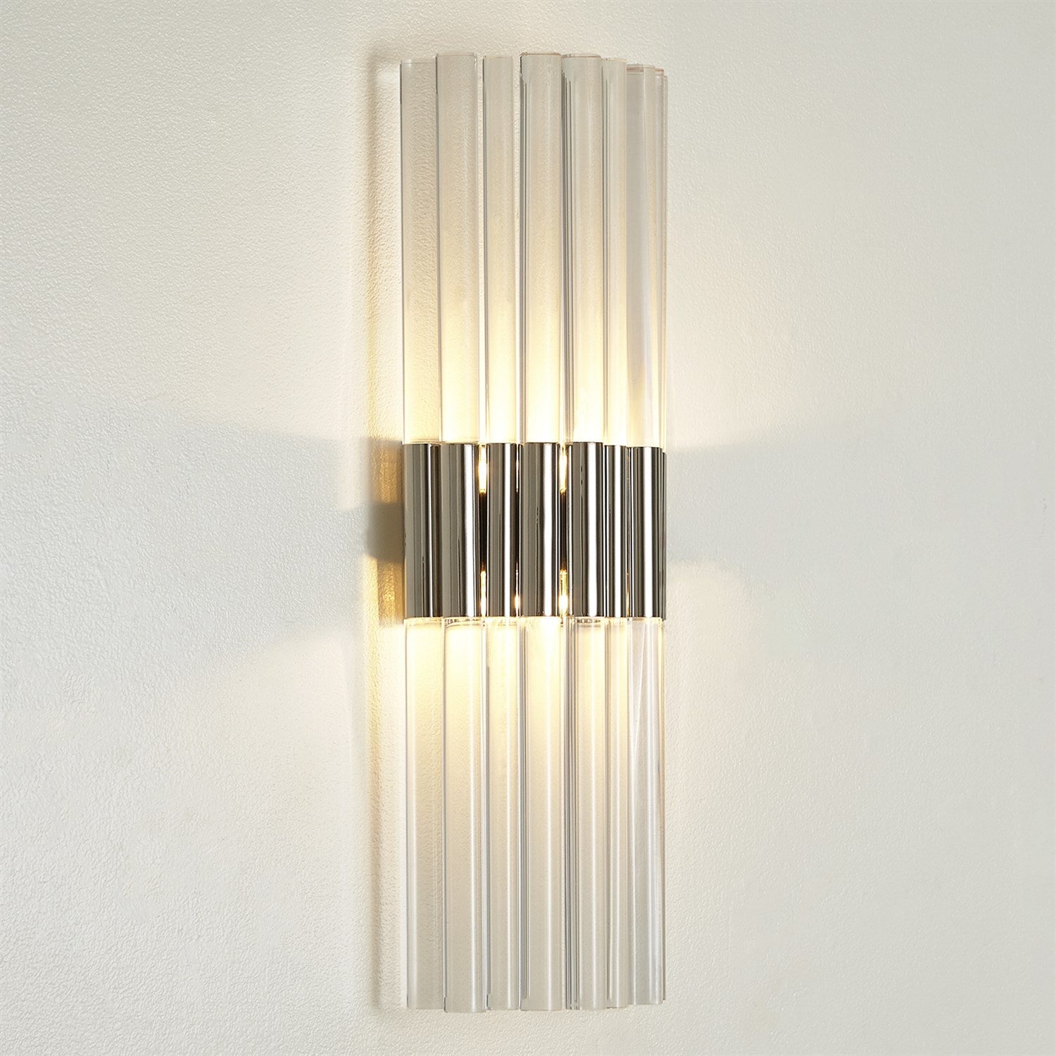 Acrylic Sconce-Global Views-Wall LightingNickel - HW-1-France and Son