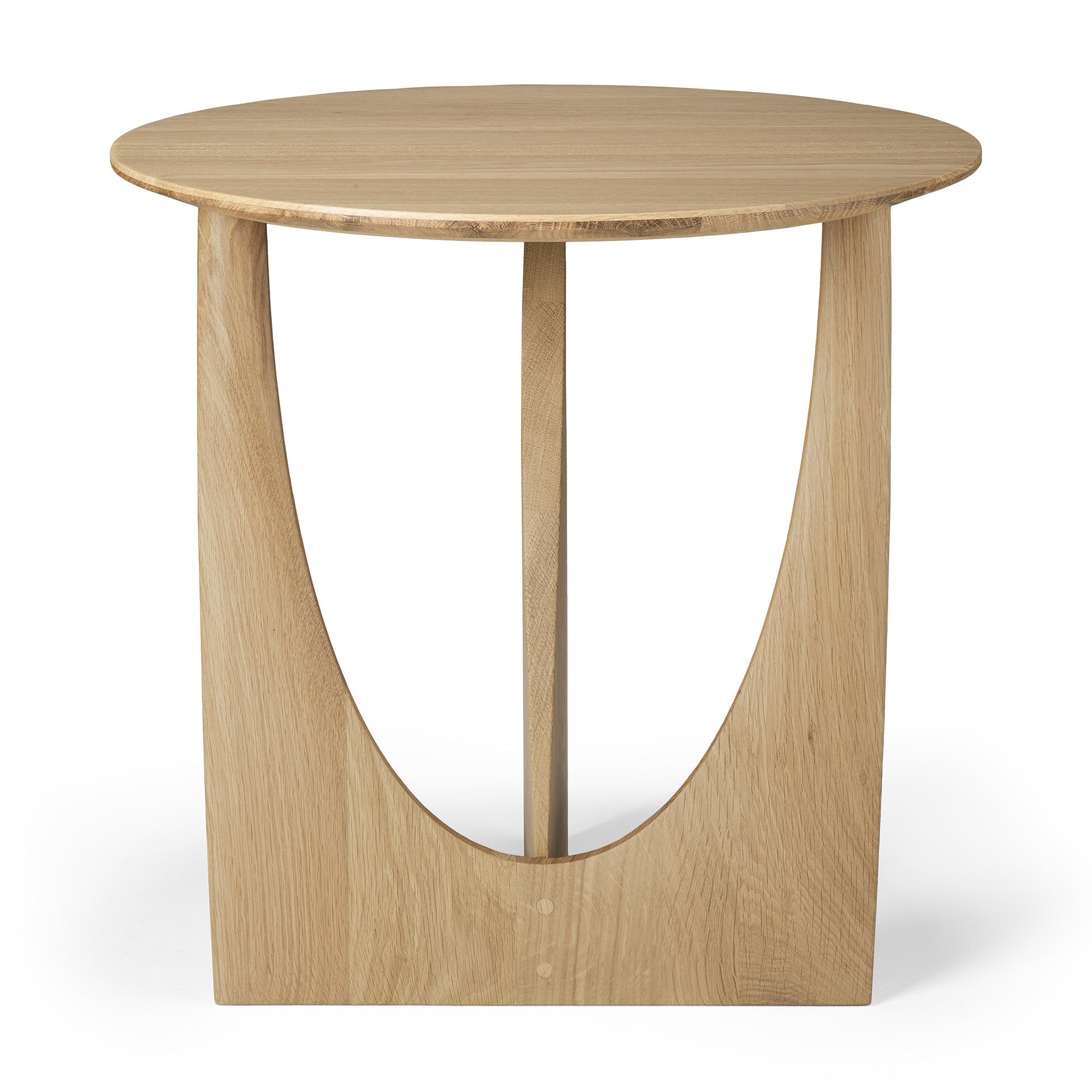 Geometric Side Table - Tan