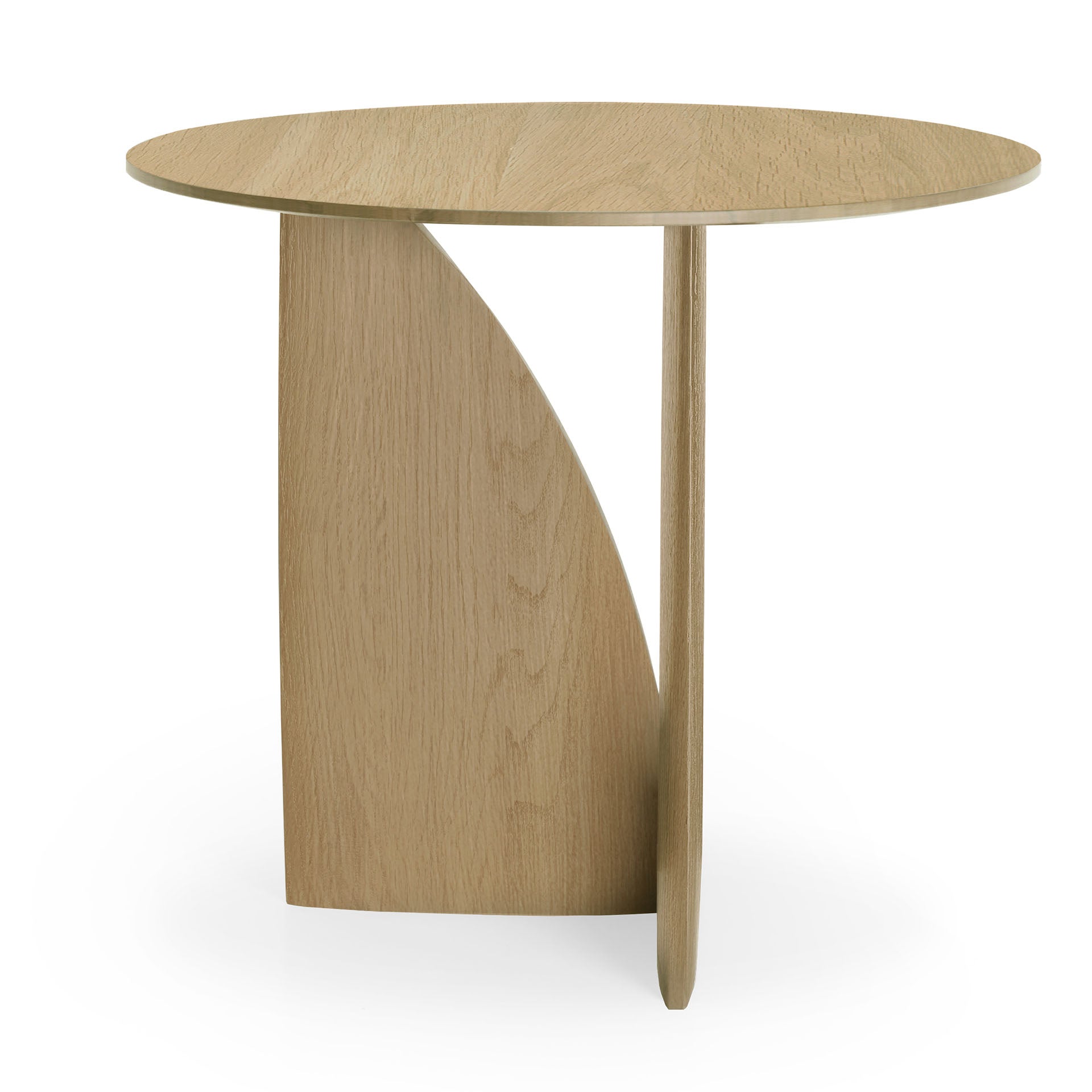 Geometric Side Table - Tan