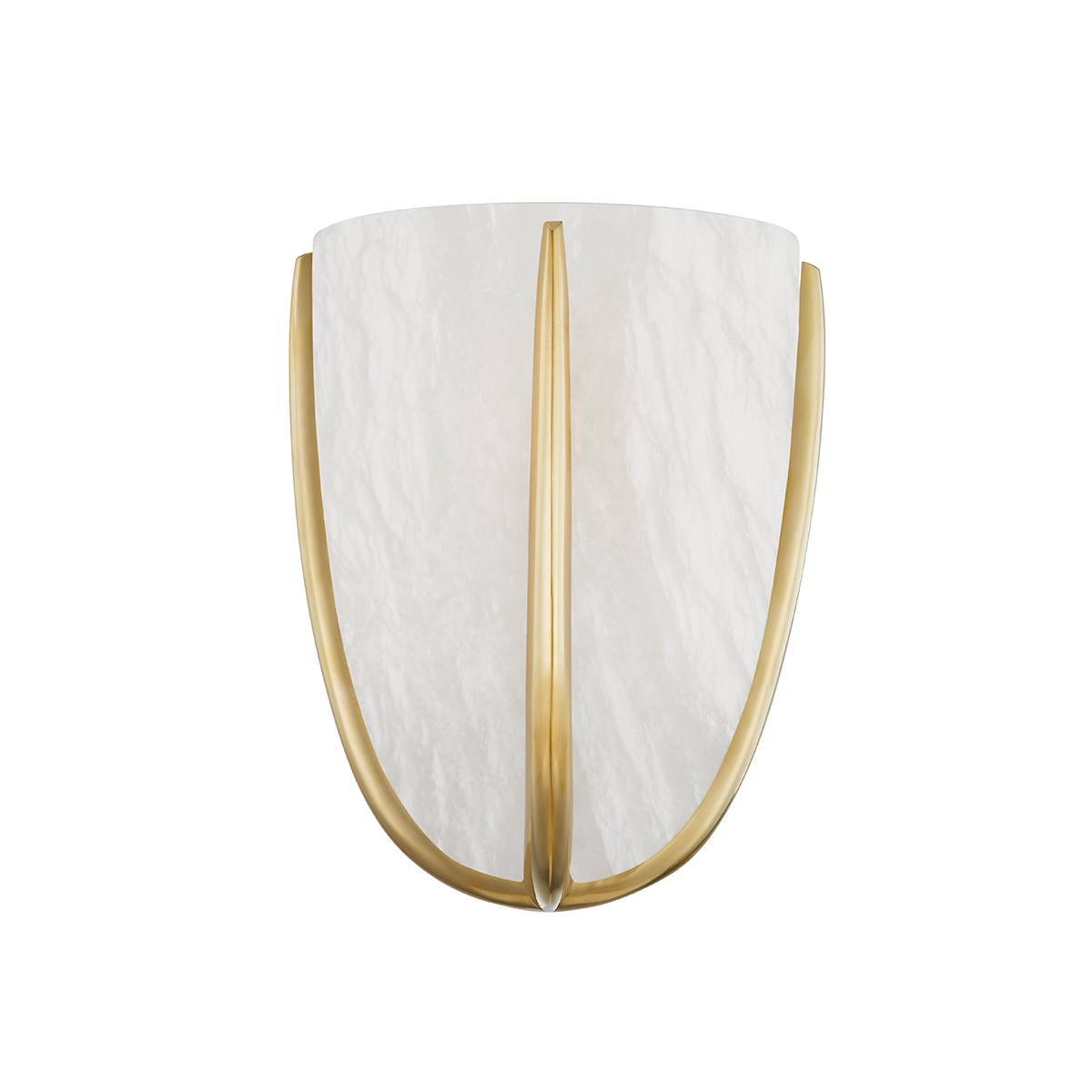 Wheatley 1 Light Wall Sconce-Hudson Valley-HVL-3500-AGB-Outdoor Wall SconcesAged Brass-1-France and Son