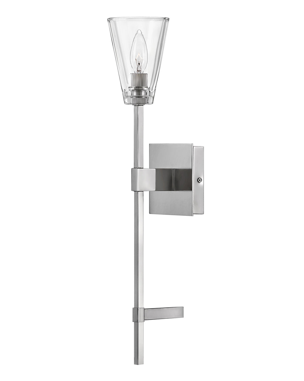 Bath Auden - Single Light Vanity-Hinkley Lighting-HINKLEY-50640PN-Bathroom LightingPolished Nickel-5-France and Son