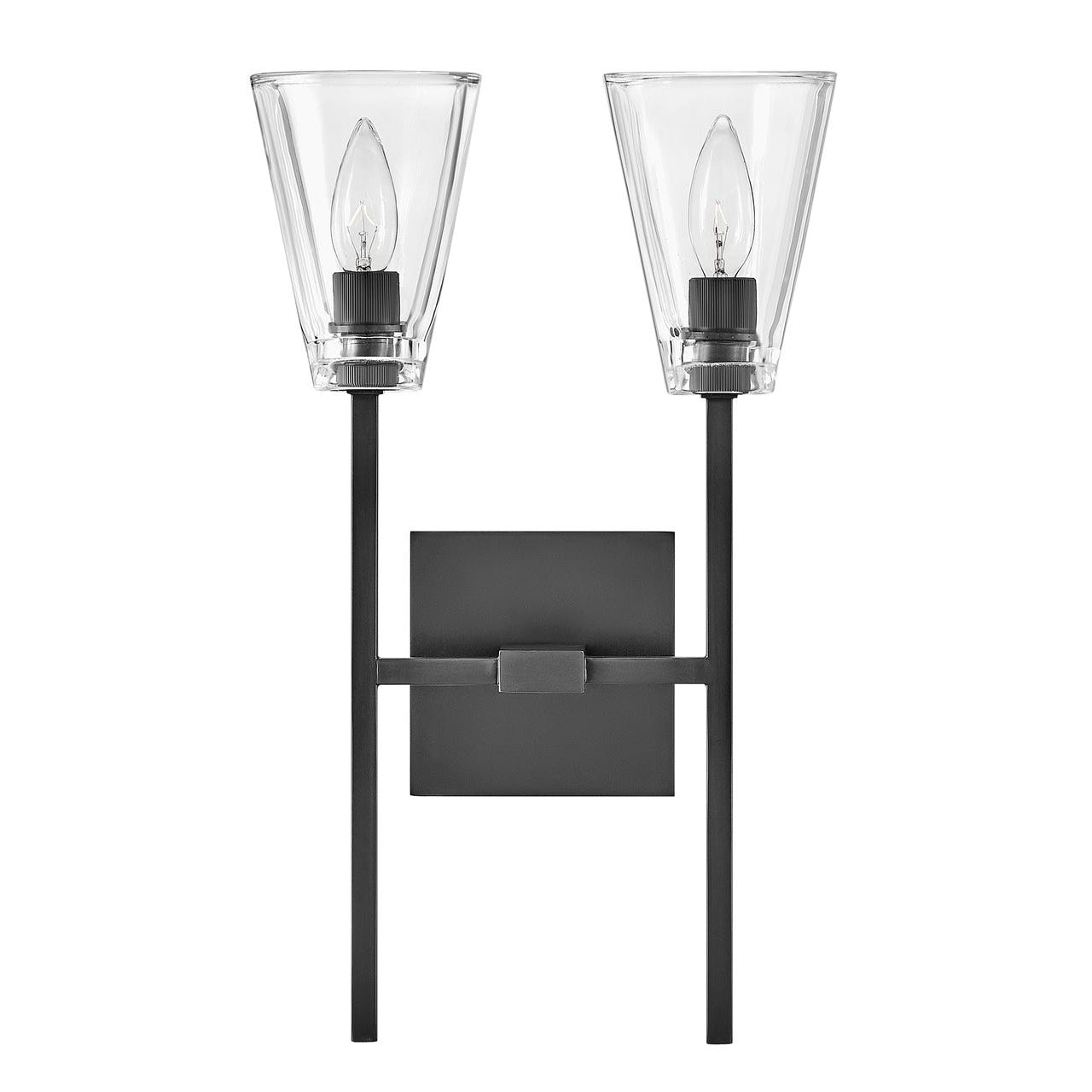 Bath Auden - Two Light Vanity-Hinkley Lighting-HINKLEY-50642BX-Bathroom LightingBlack Oxide-1-France and Son