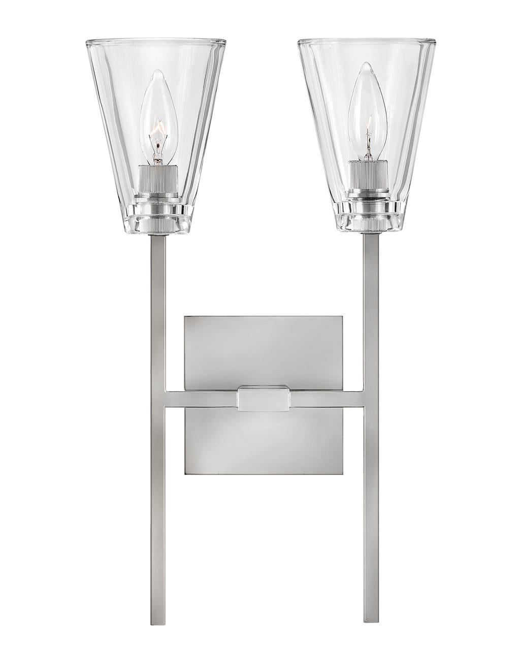 Bath Auden - Two Light Vanity-Hinkley Lighting-HINKLEY-50642PN-Bathroom LightingPolished Nickel-3-France and Son