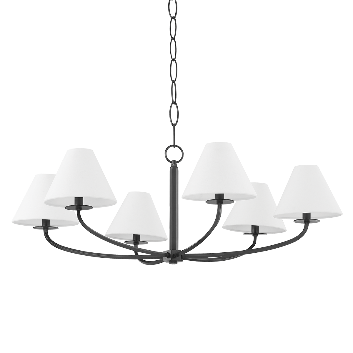 Stacey 6 Light Chandelier-Hudson Valley-HVL-BKO901-OB-ChandeliersOld Bronze-2-France and Son