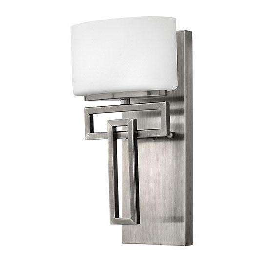 Bath Lanza Bath Sconce Antique Nickel-Hinkley Lighting-HINKLEY-5100AN-Bathroom Lighting-1-France and Son