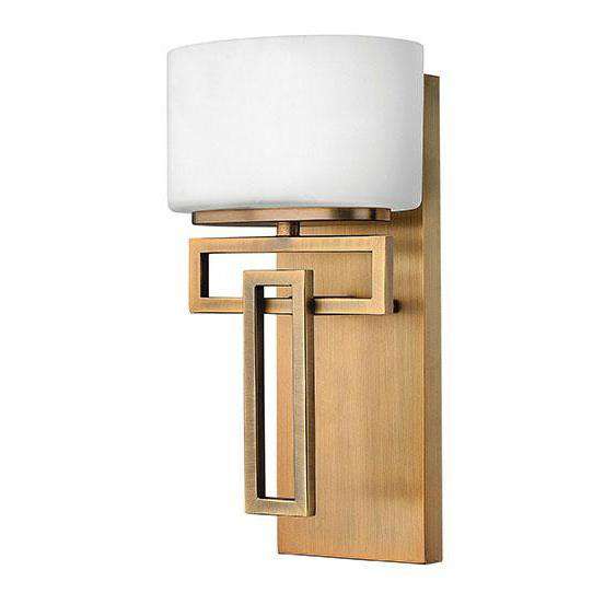 Bath Lanza Bath Sconce-Hinkley Lighting-HINKLEY-5100BR-Bathroom LightingBrushed Bronze-2-France and Son