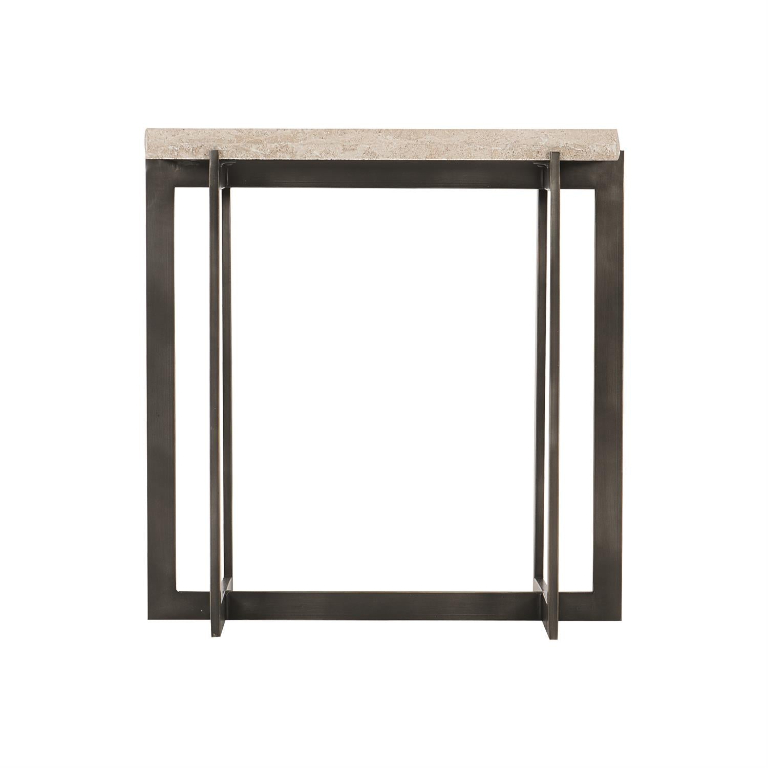 Hathaway Metal End Table-Bernhardt-BHDT-510111-Side Tables15"W-5-France and Son