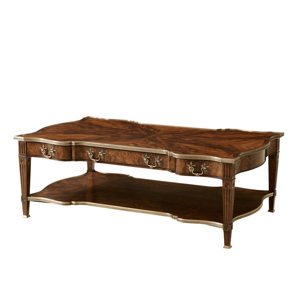 Regal Cocktail Table-Theodore Alexander-THEO-5105-160-Coffee Tables-1-France and Son